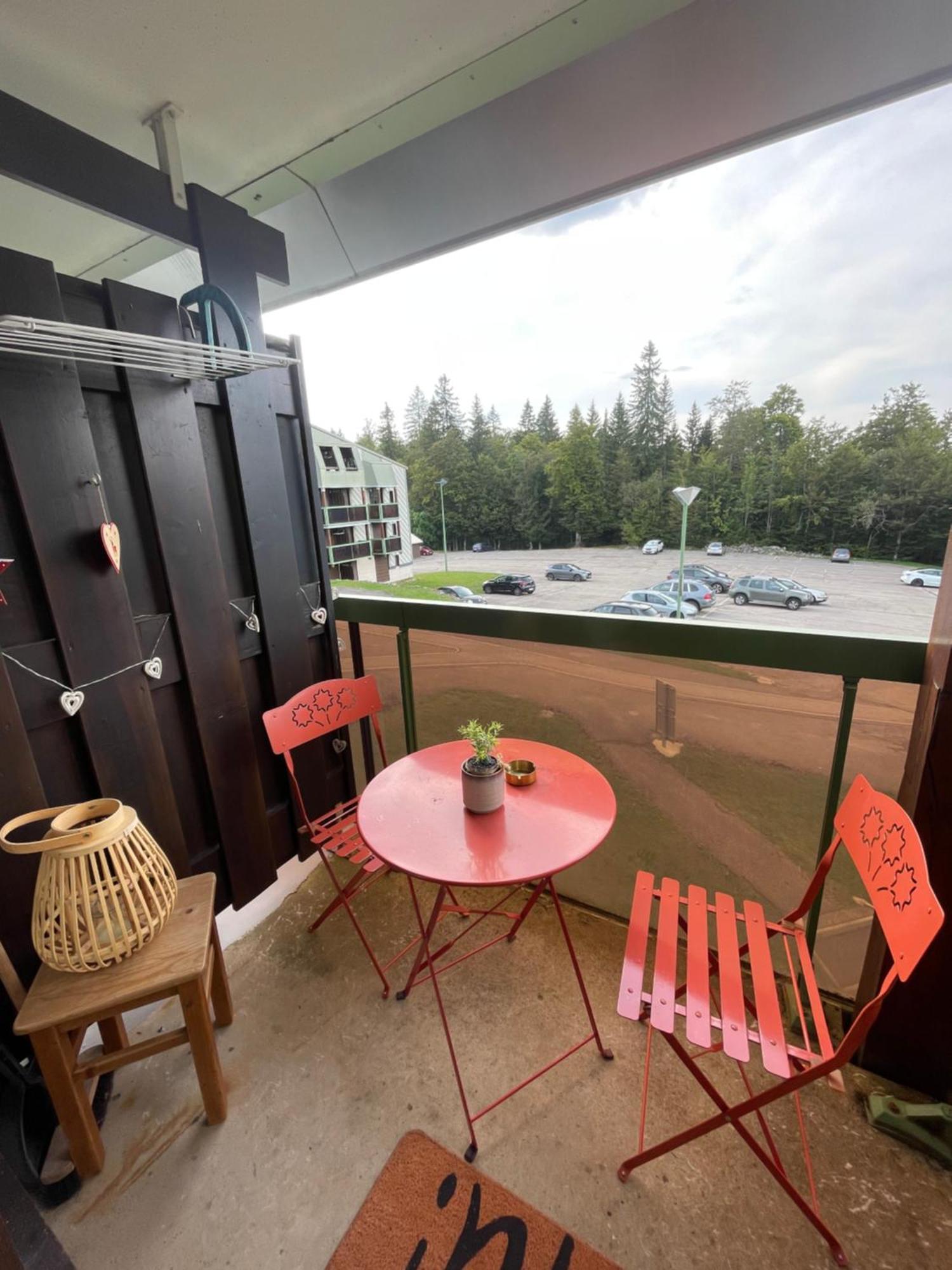 Chaleureux Studio Montagnard Avec Balcon 2303 Prémanon Exteriör bild